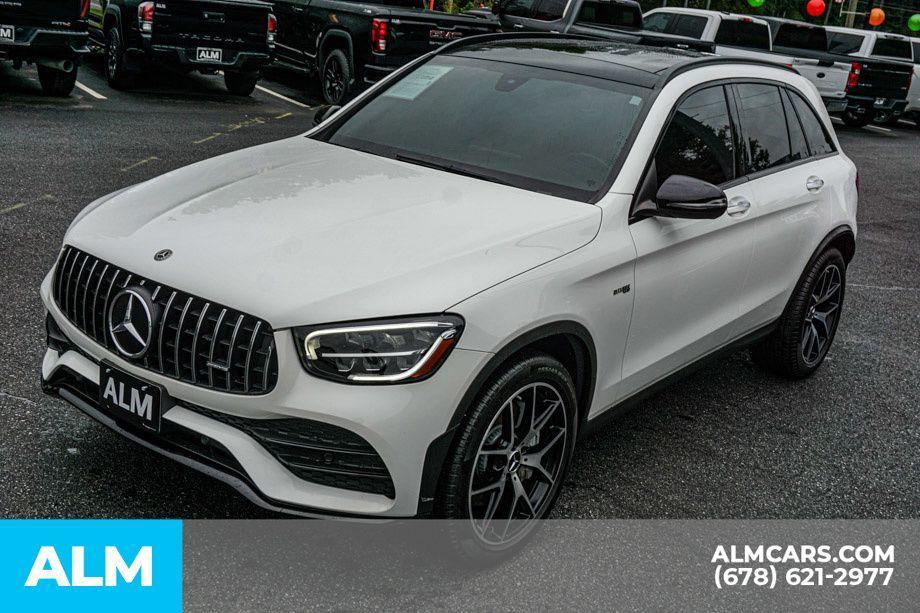 used 2020 Mercedes-Benz AMG GLC 43 car, priced at $34,920