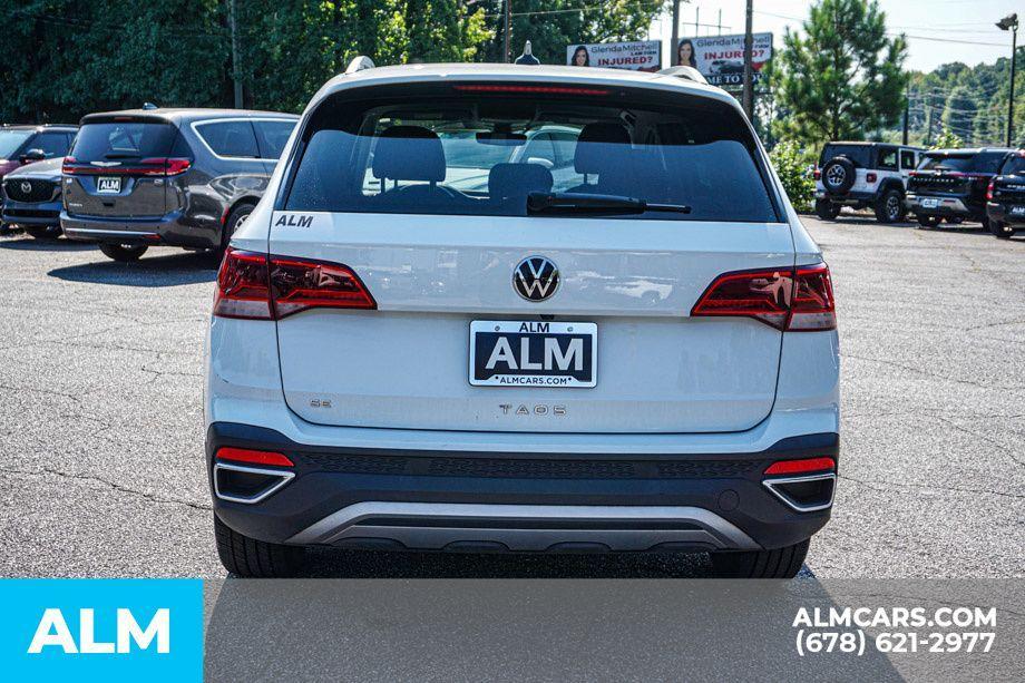 used 2024 Volkswagen Taos car, priced at $18,420
