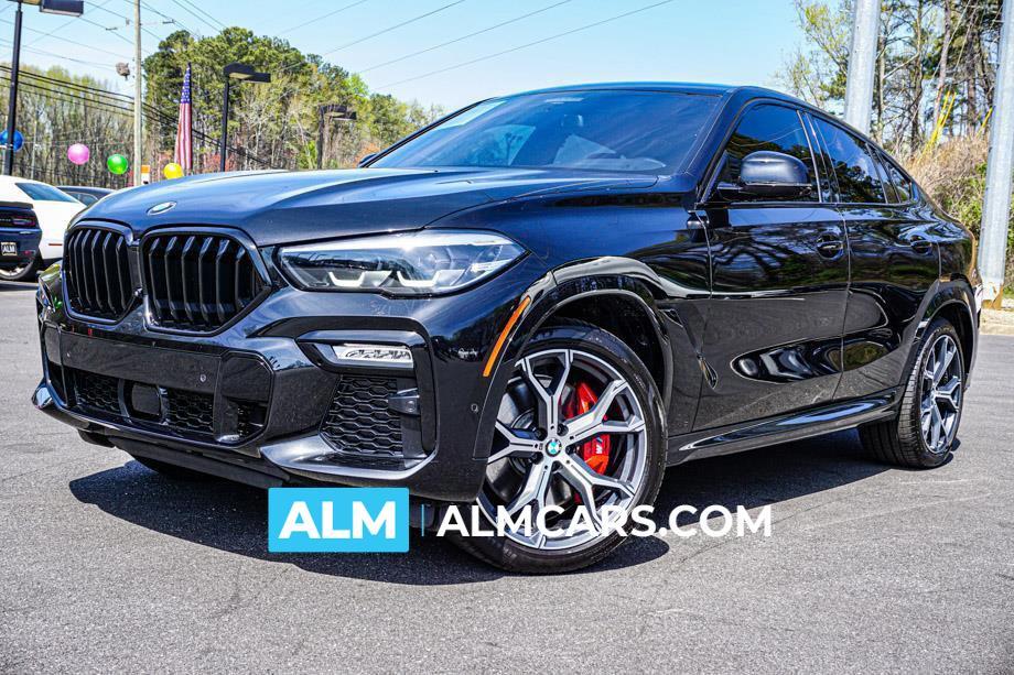 used 2021 BMW X6 car, priced at $63,420