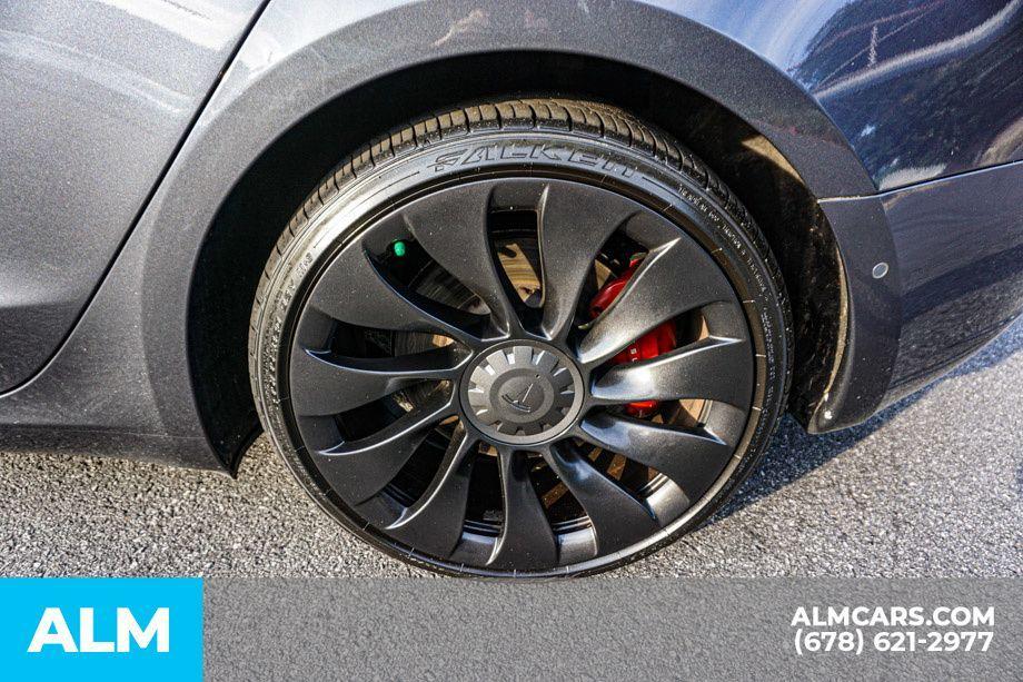 used 2022 Tesla Model 3 car, priced at $29,420