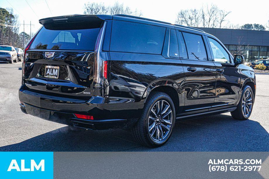 used 2024 Cadillac Escalade ESV car, priced at $97,970