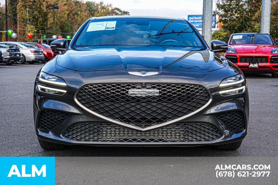 used 2023 Genesis G70 car, priced at $33,960