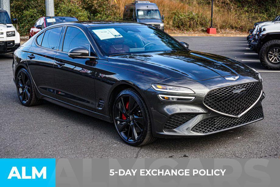 used 2023 Genesis G70 car, priced at $33,960