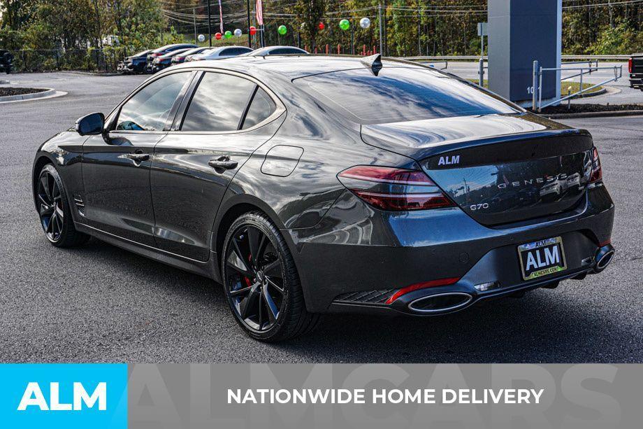 used 2023 Genesis G70 car, priced at $33,960