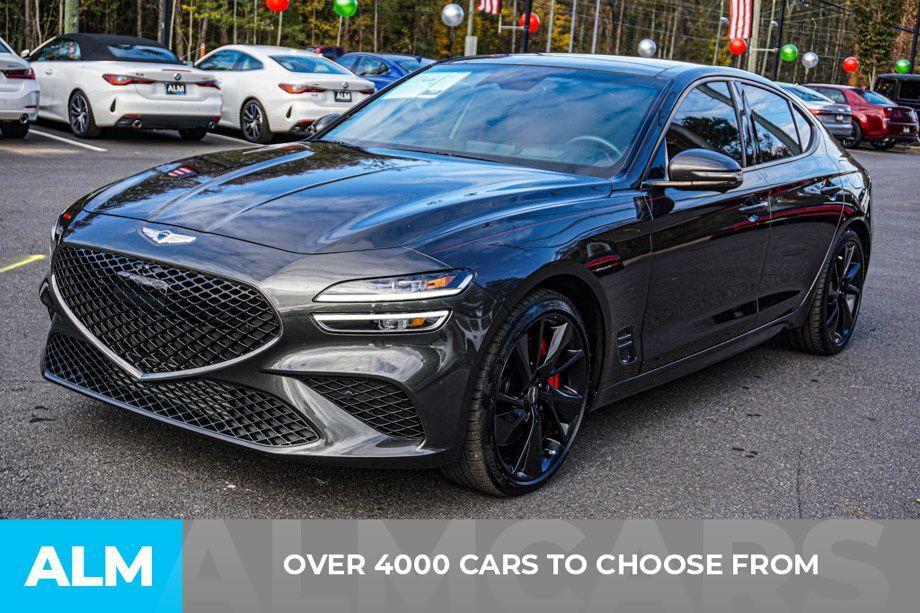 used 2023 Genesis G70 car, priced at $33,960