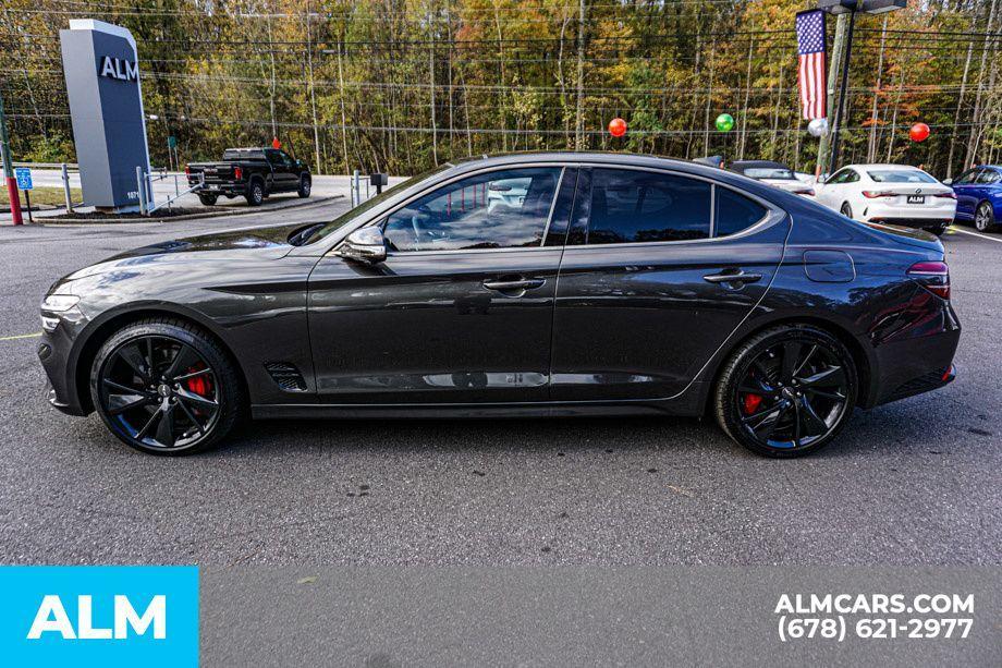 used 2023 Genesis G70 car, priced at $33,960