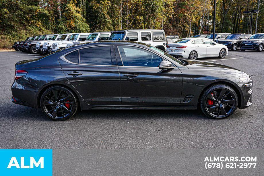 used 2023 Genesis G70 car, priced at $33,960