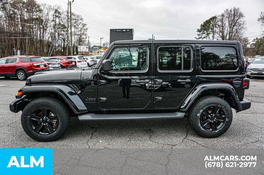 used 2021 Jeep Wrangler Unlimited car, priced at $33,970