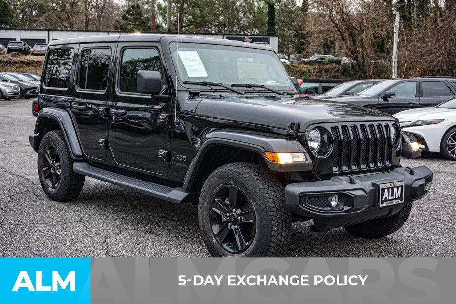 used 2021 Jeep Wrangler Unlimited car, priced at $33,970