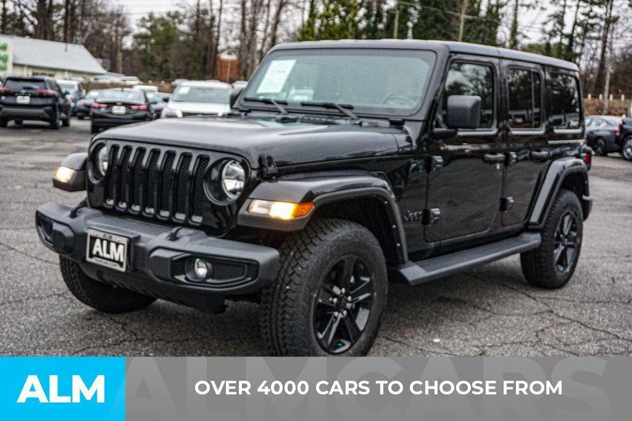 used 2021 Jeep Wrangler Unlimited car, priced at $33,970