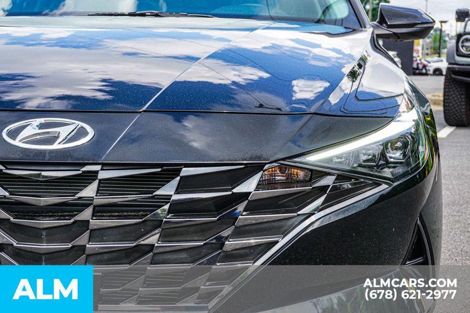 used 2023 Hyundai ELANTRA HEV car, priced at $21,960