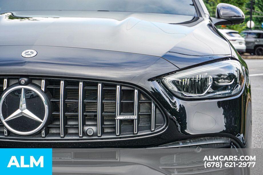 used 2023 Mercedes-Benz AMG C 43 car, priced at $42,960
