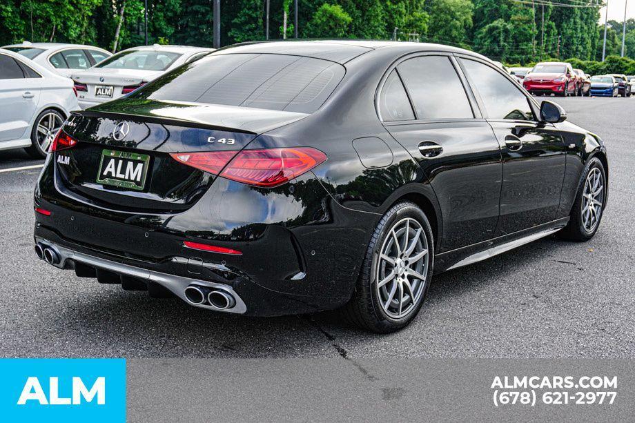 used 2023 Mercedes-Benz AMG C 43 car, priced at $42,960