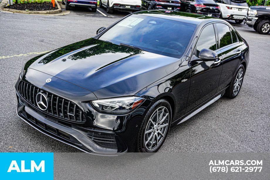 used 2023 Mercedes-Benz AMG C 43 car, priced at $42,960