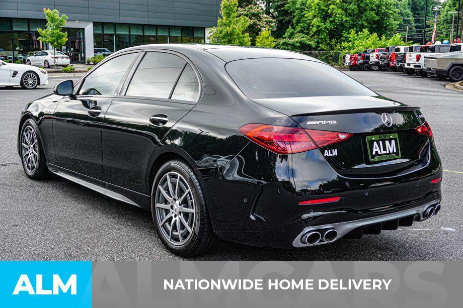 used 2023 Mercedes-Benz AMG C 43 car, priced at $42,960