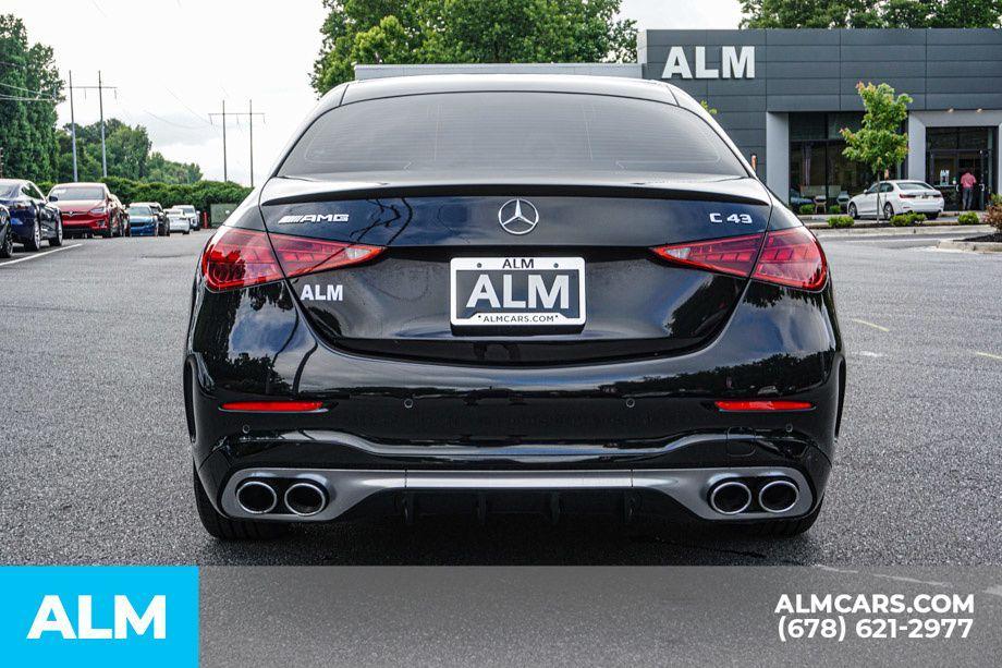 used 2023 Mercedes-Benz AMG C 43 car, priced at $42,960