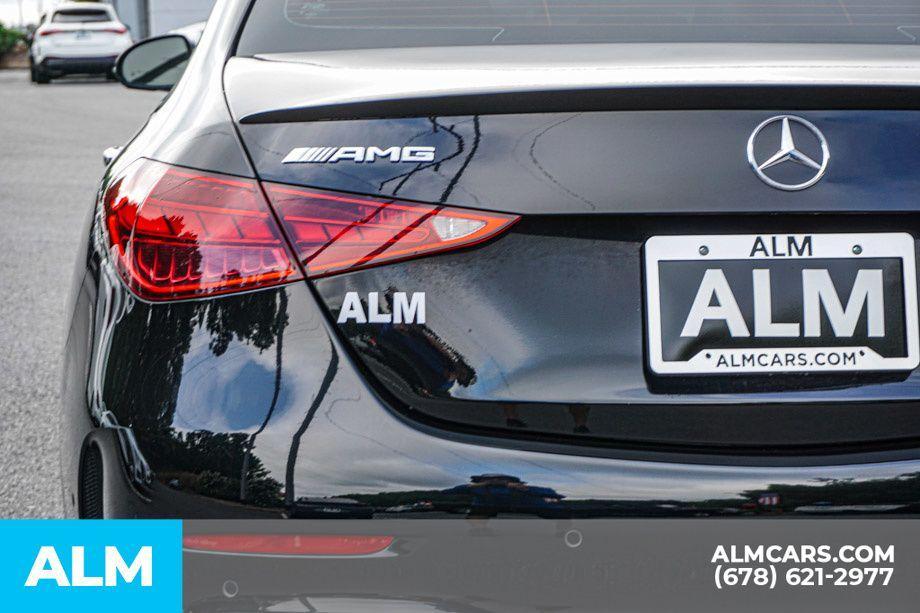 used 2023 Mercedes-Benz AMG C 43 car, priced at $42,960