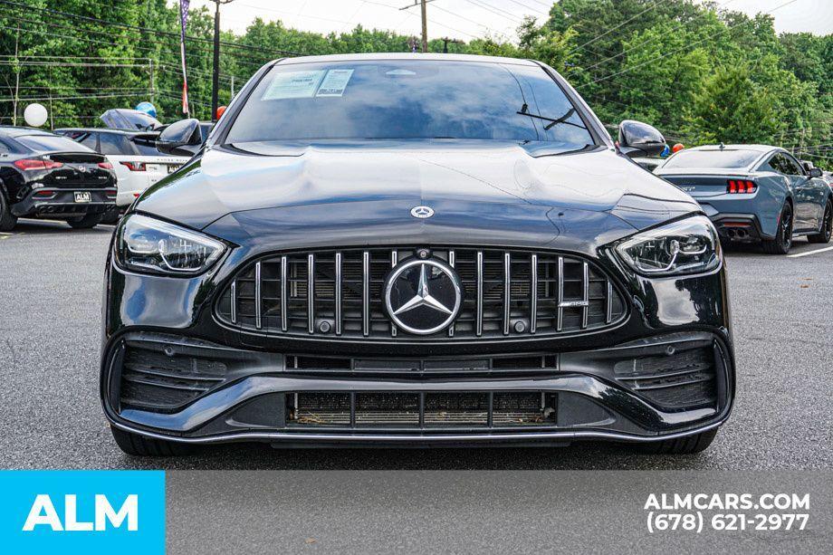 used 2023 Mercedes-Benz AMG C 43 car, priced at $42,960