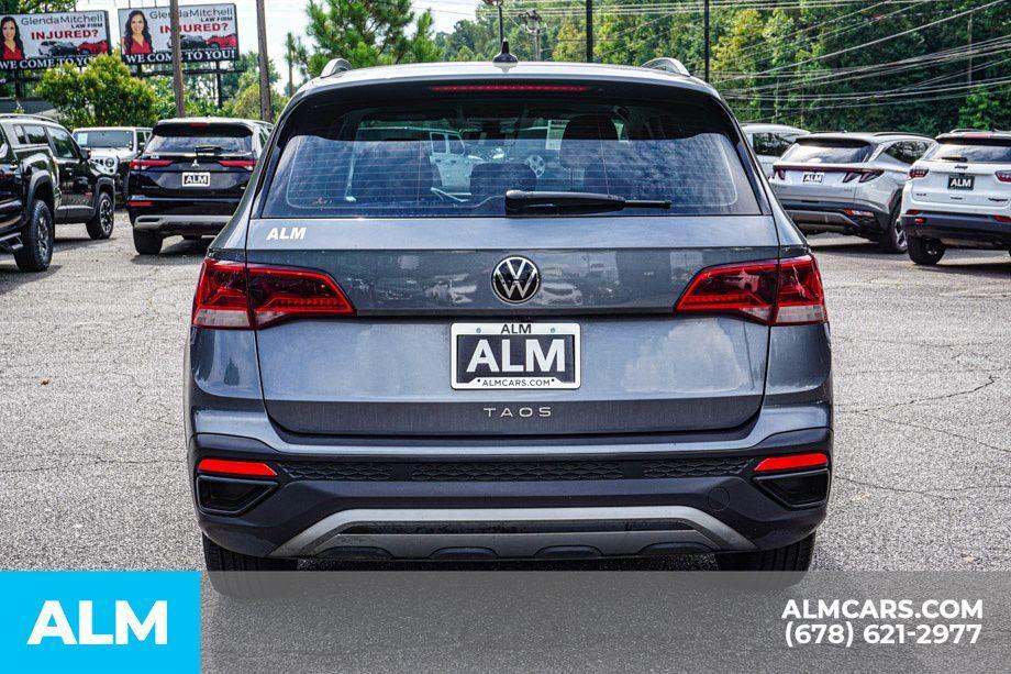 used 2024 Volkswagen Taos car, priced at $17,420