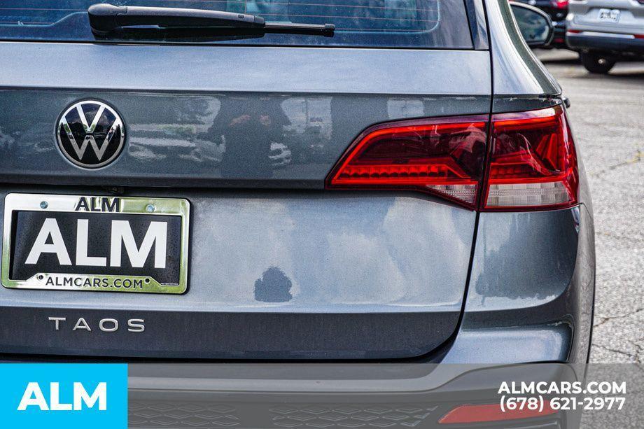 used 2024 Volkswagen Taos car, priced at $17,420