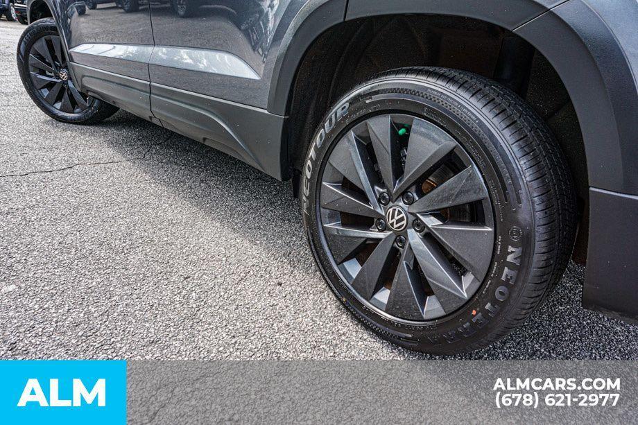 used 2024 Volkswagen Taos car, priced at $17,420