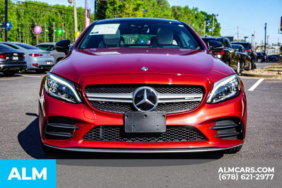 used 2022 Mercedes-Benz AMG C 43 car, priced at $38,960