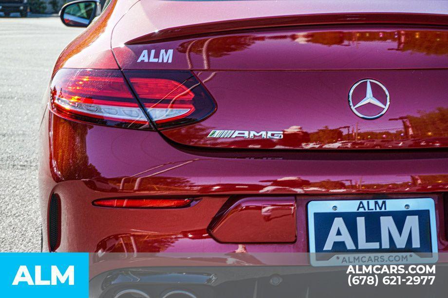 used 2022 Mercedes-Benz AMG C 43 car, priced at $38,960