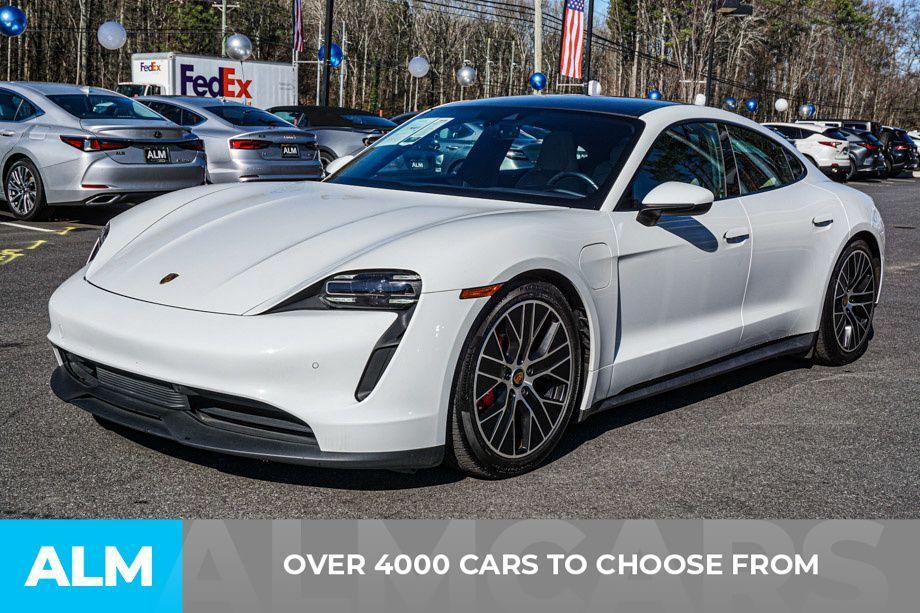 used 2021 Porsche Taycan car, priced at $56,420