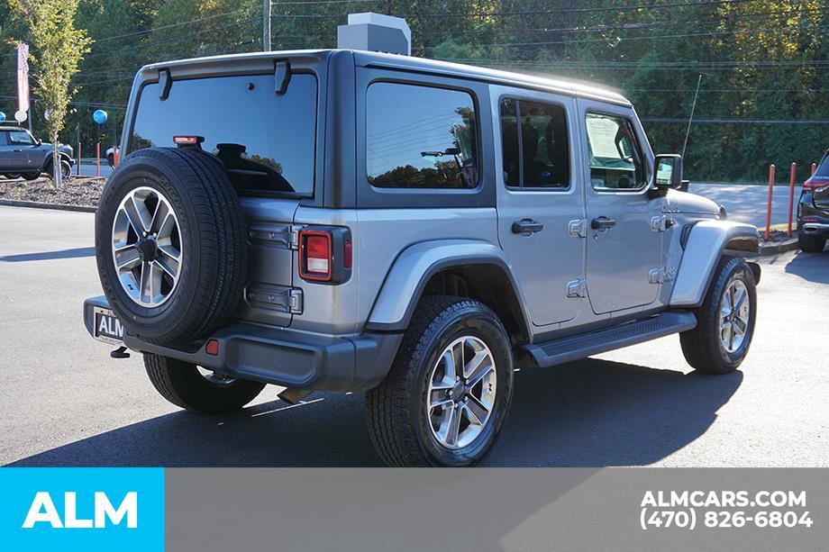 used 2020 Jeep Wrangler Unlimited car, priced at $31,420