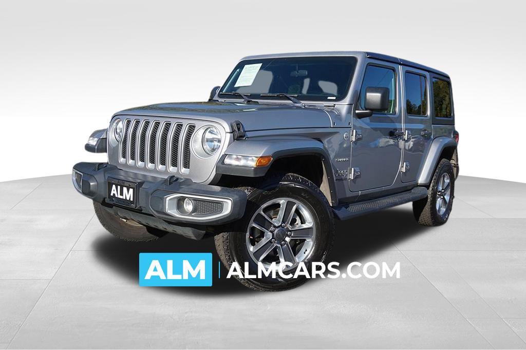 used 2020 Jeep Wrangler Unlimited car, priced at $31,420