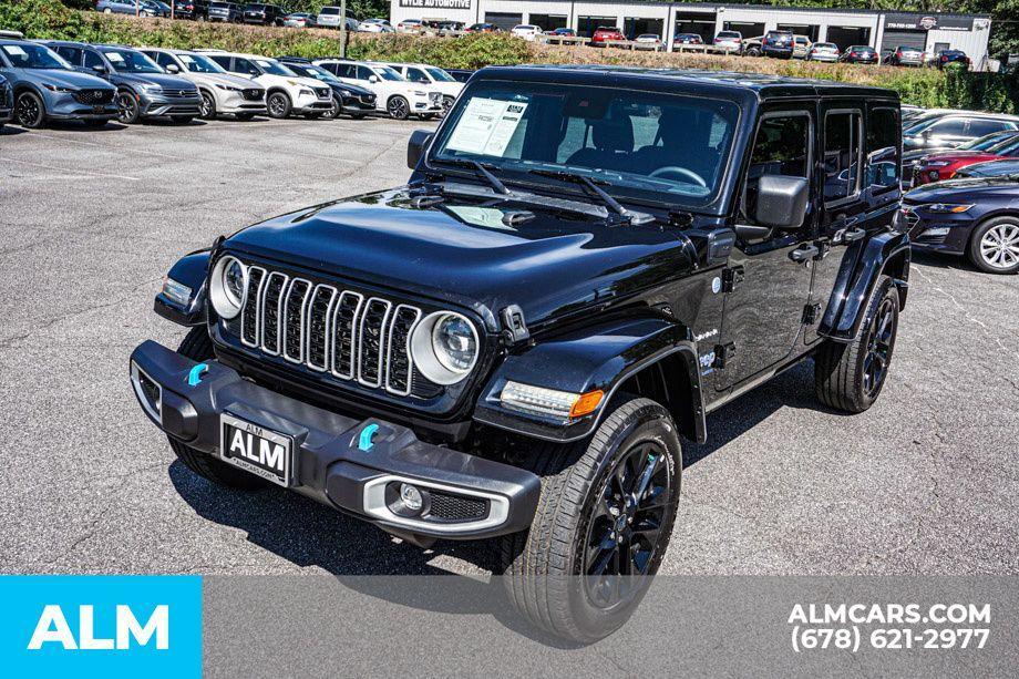 used 2024 Jeep Wrangler 4xe car, priced at $33,220