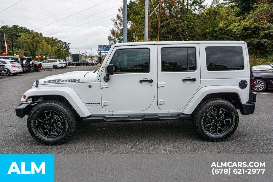 used 2017 Jeep Wrangler Unlimited car, priced at $27,420