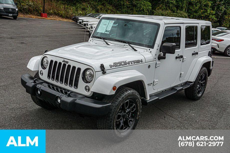 used 2017 Jeep Wrangler Unlimited car, priced at $27,420