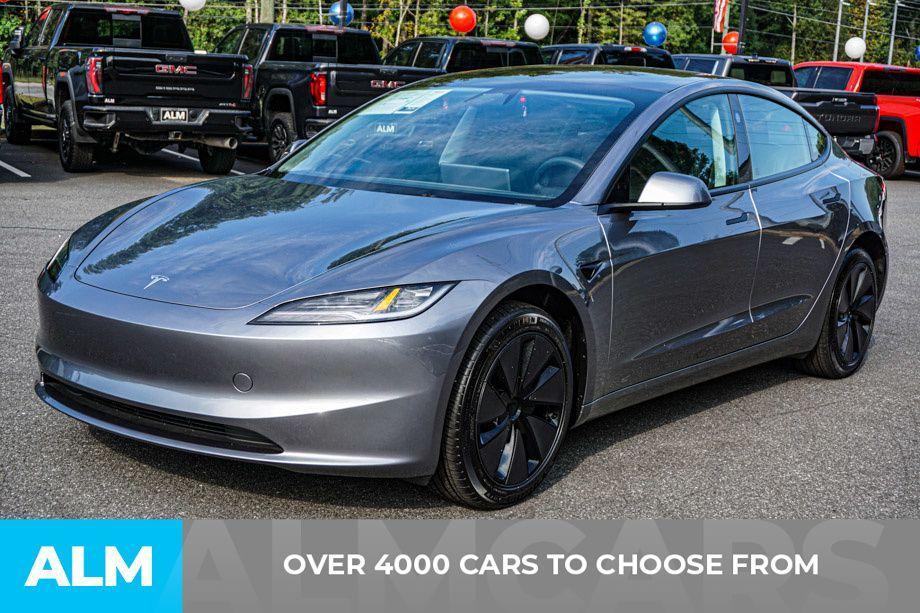 used 2025 Tesla Model 3 car, priced at $35,420