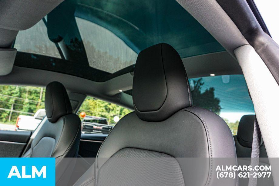 used 2025 Tesla Model 3 car, priced at $35,420