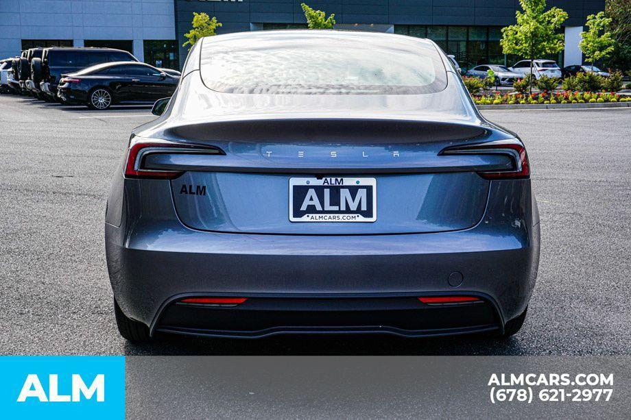 used 2025 Tesla Model 3 car, priced at $35,420