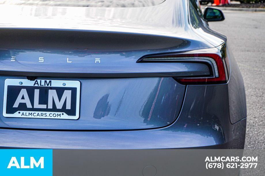 used 2025 Tesla Model 3 car, priced at $35,420
