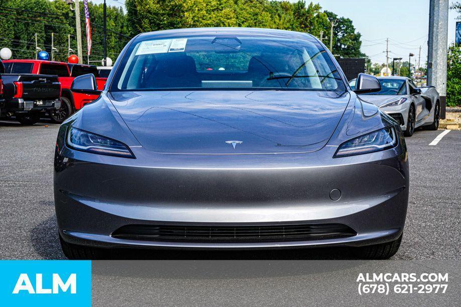 used 2025 Tesla Model 3 car, priced at $35,420