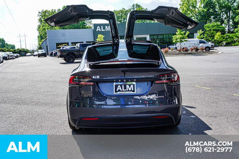 used 2021 Tesla Model X car, priced at $38,960