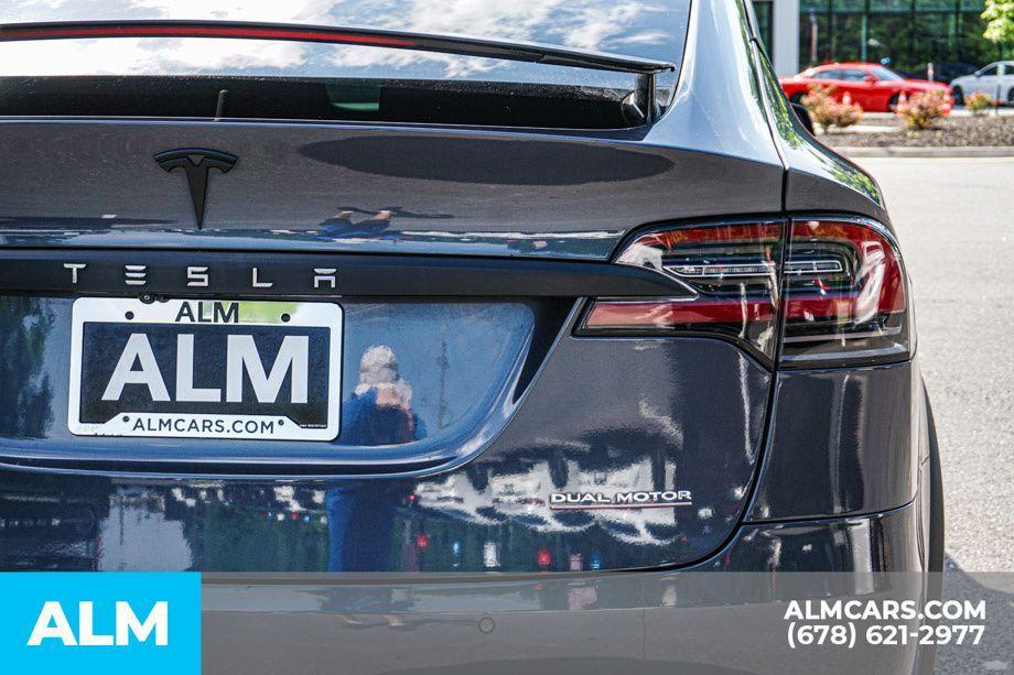 used 2021 Tesla Model X car, priced at $38,960
