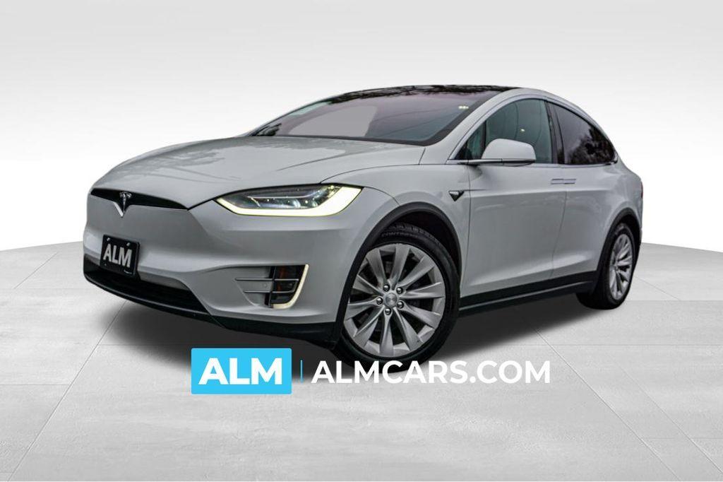 used 2020 Tesla Model X car, priced at $37,920