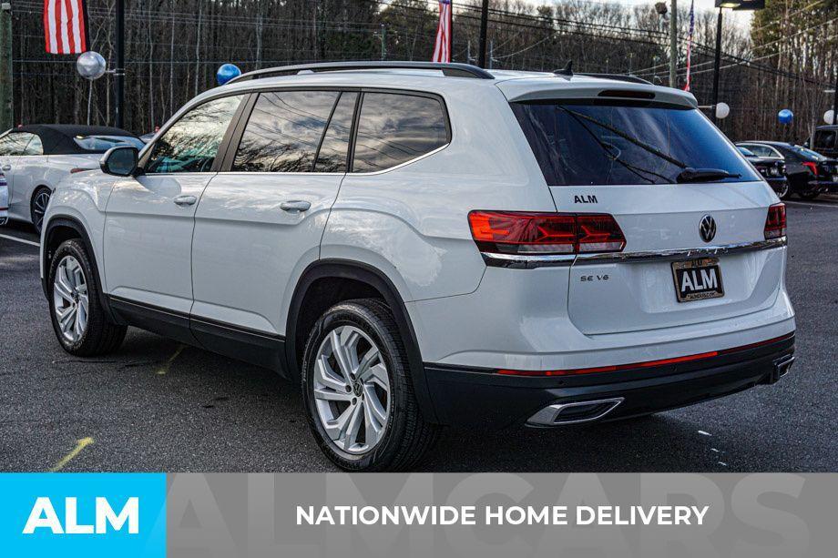 used 2021 Volkswagen Atlas car, priced at $23,420