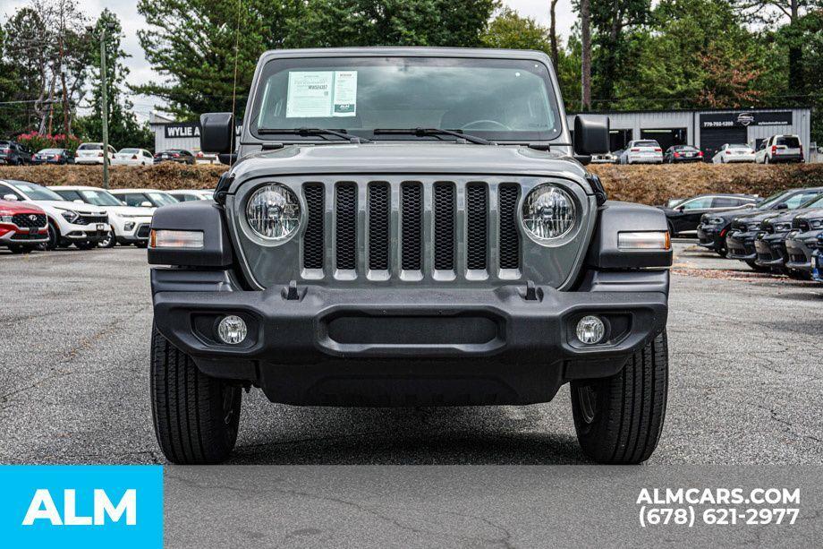 used 2021 Jeep Wrangler Unlimited car, priced at $30,420