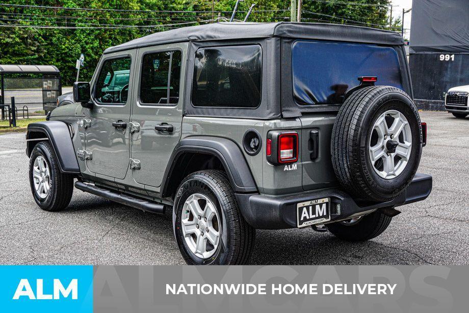 used 2021 Jeep Wrangler Unlimited car, priced at $30,420