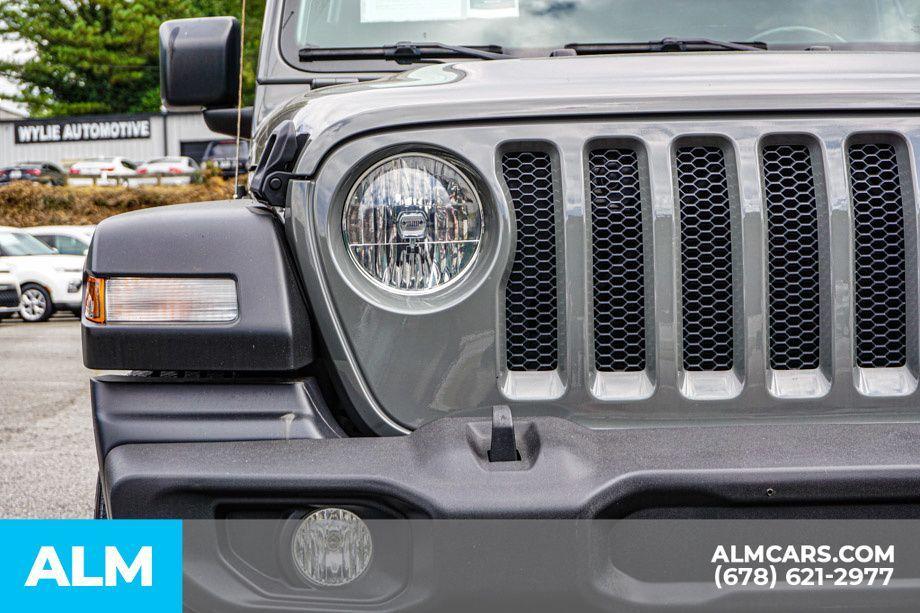 used 2021 Jeep Wrangler Unlimited car, priced at $30,420