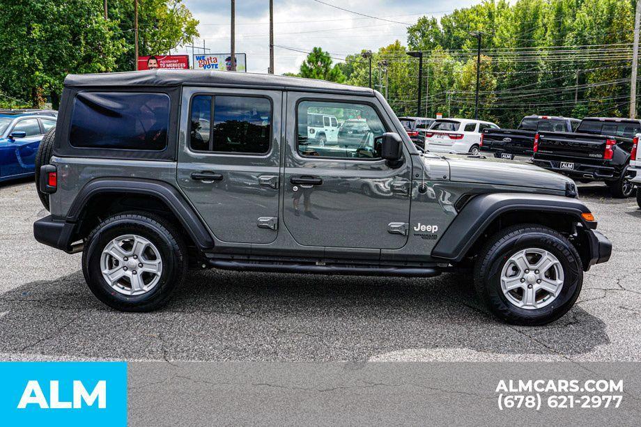 used 2021 Jeep Wrangler Unlimited car, priced at $30,420