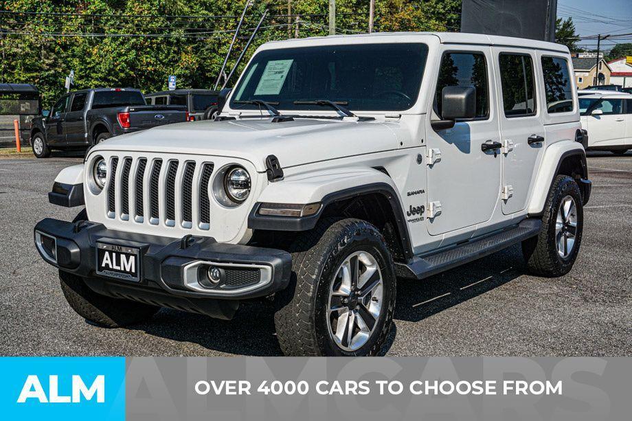 used 2020 Jeep Wrangler Unlimited car, priced at $31,720