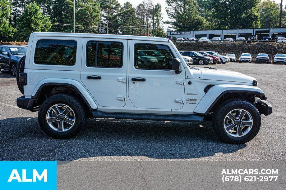 used 2020 Jeep Wrangler Unlimited car, priced at $31,720