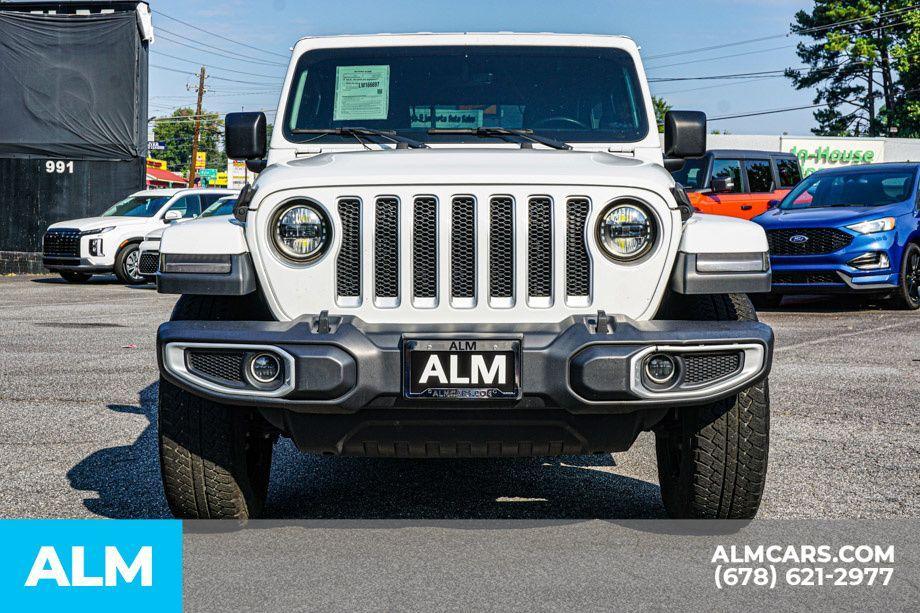 used 2020 Jeep Wrangler Unlimited car, priced at $31,720