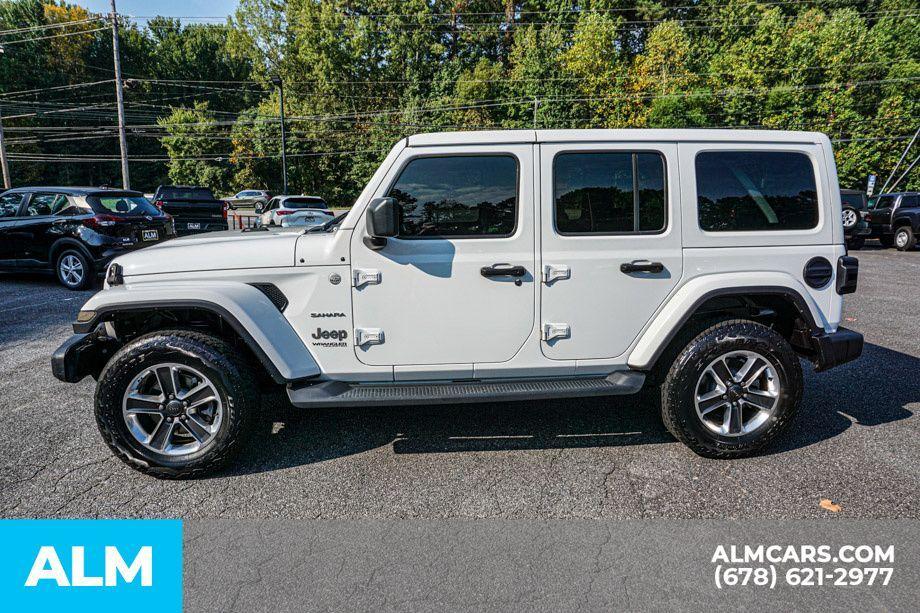 used 2020 Jeep Wrangler Unlimited car, priced at $31,720